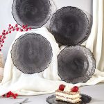 Goblen6 - Black – Комплет чинии за десерт (6 парчиња)