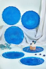 Goblen6 - Blue – Комплет чинии за десерт (6 парчиња) - Image 3