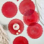 Goblen6 - Red – Комплет чинии за десерт (6 парчиња)