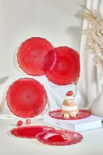 Goblen6 - Red – Комплет чинии за десерт (6 парчиња) - Image 3