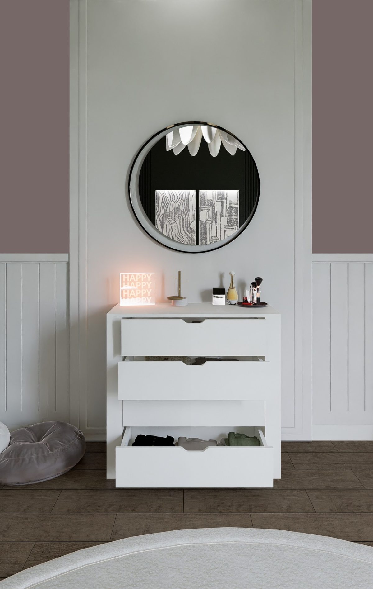 Duru 1600-31 - White – Комода - Image 3