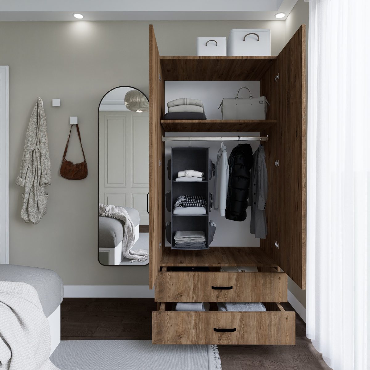 Yaman 1600-044 - Pine – Гардеробер - Image 4