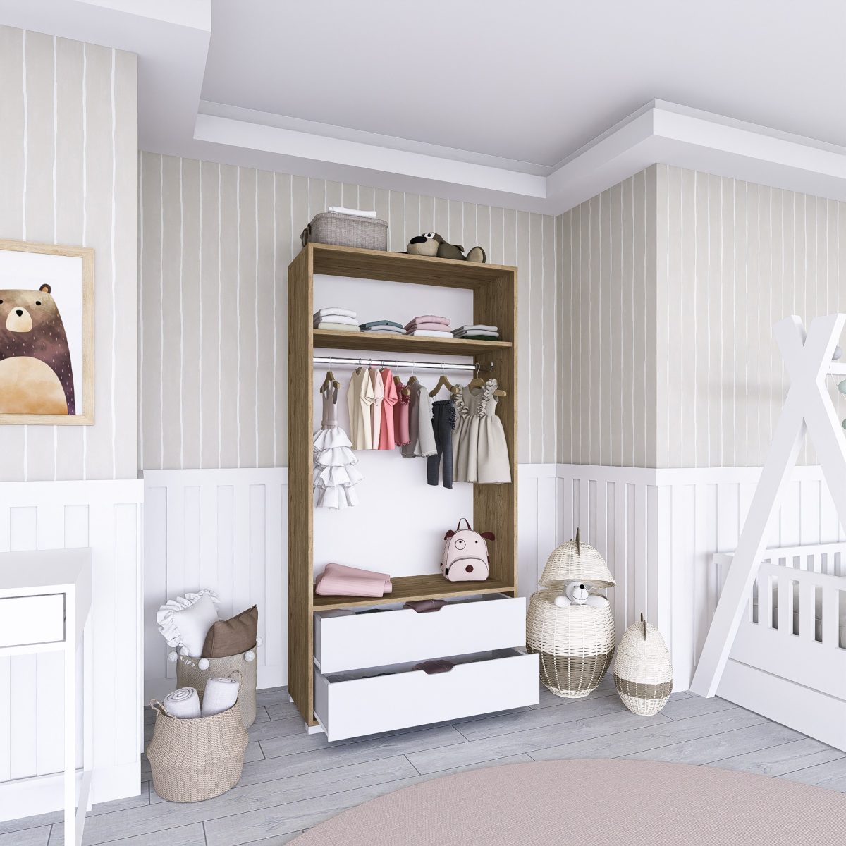 90 Cm 1600-015 – Гардеробер - Image 6