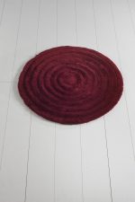 Round - Red – Акрилен патосник за бања - Image 2