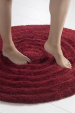 Round - Red – Акрилен патосник за бања - Image 5