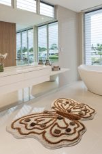 Kelebek - Brown – Акрилен патосник за бања