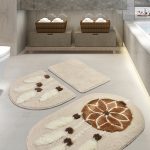 Rüya - Brown – Патосници за бања (3 парчиња)