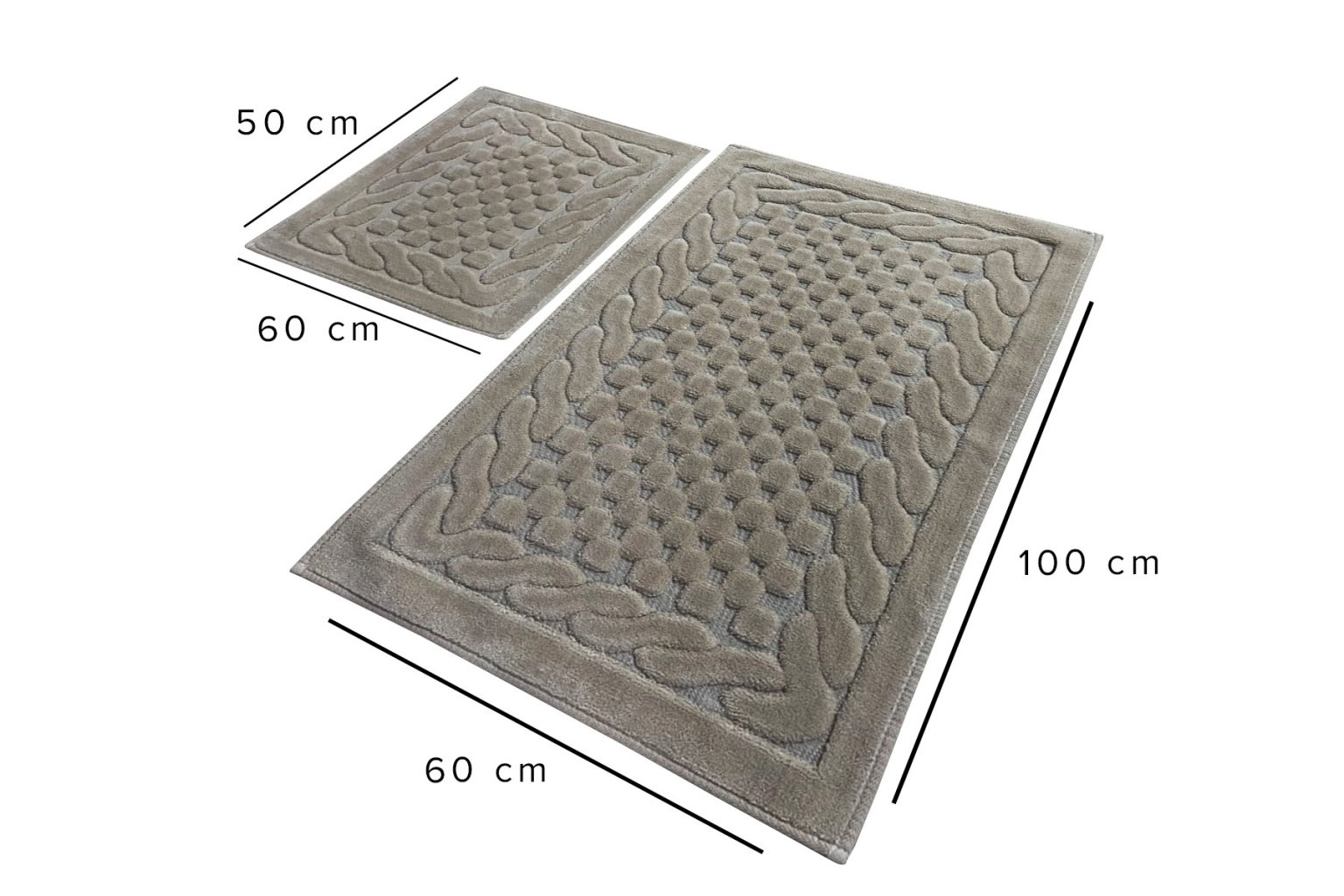 Bambi - Beige – Патосници за бања (2 парчиња) - Image 4