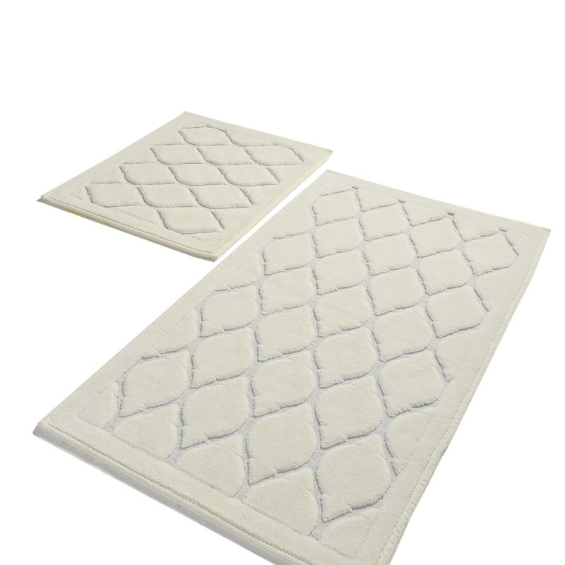 Dante - Ecru – Патосници за бања (2 парчиња)