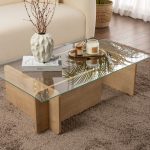 Flavio - Honey Oak – Маса за кафе