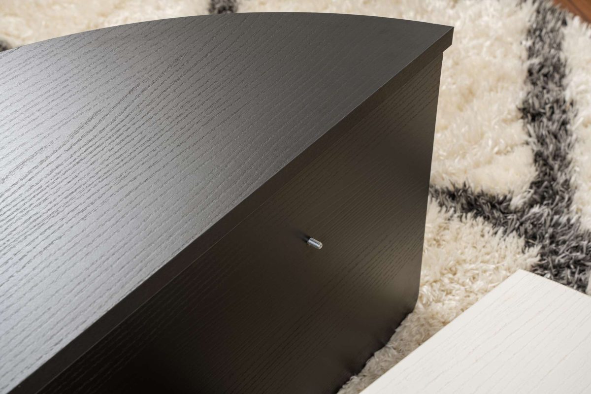 Orion - Wood White, Wood Black – Маса за кафе - Image 6