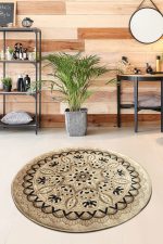 Mandal Djt - Beige – Нелизгачки теписон за бања