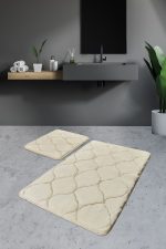 Infinity - Ecru – Патосници за бања (2 парчиња)