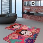 Frida - Pink – Патосници за бања (2 парчиња)