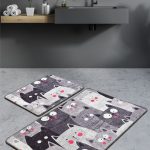 Meow - Grey – Патосници за бања (2 парчиња)