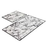 Marble - White – Патосници за бања (2 парчиња) - Image 2