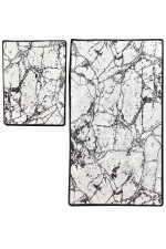 Marble - White – Патосници за бања (2 парчиња) - Image 4