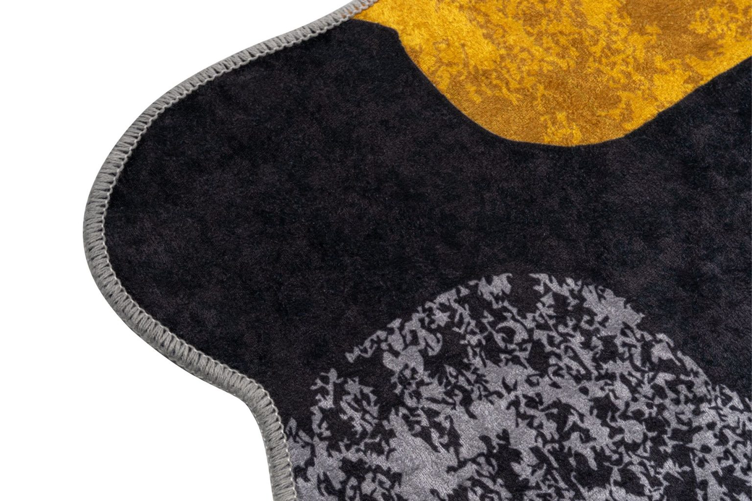 Circle - Yellow – Нелизгачки теписон за бања - Image 3