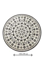 Venice - Black (100) – Нелизгачки теписон за бања - Image 3