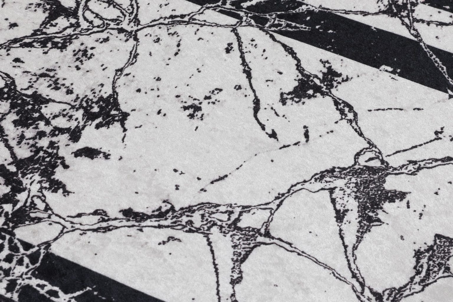 Marmor - Black – Патосници за бања (2 парчиња) - Image 5