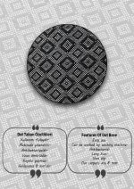 Antoryum Circle Djt 80 – Нелизгачки теписон за бања - Image 2