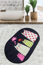 Four Cats Djt (80 x 100) – Нелизгачки теписон за бања