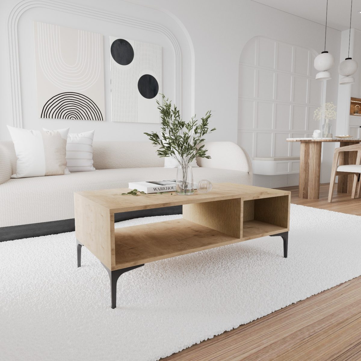 Tarz - Oak – Маса за кафе - Image 2