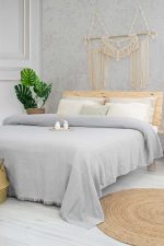 Marla - Light Grey – Дупли пике прекривач