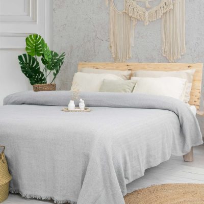 Marla - Light Grey – Дупли пике прекривач