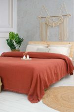 Marla - Tile Red – Дупли пике прекривач