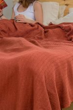 Marla - Tile Red – Дупли пике прекривач - Image 2