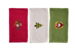 Xmas - Red, Green, White – Комплет пешкири за перење (3 парчиња) - Image 3