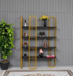 Sierra - Black, Gold – Полица за книги - Image 2