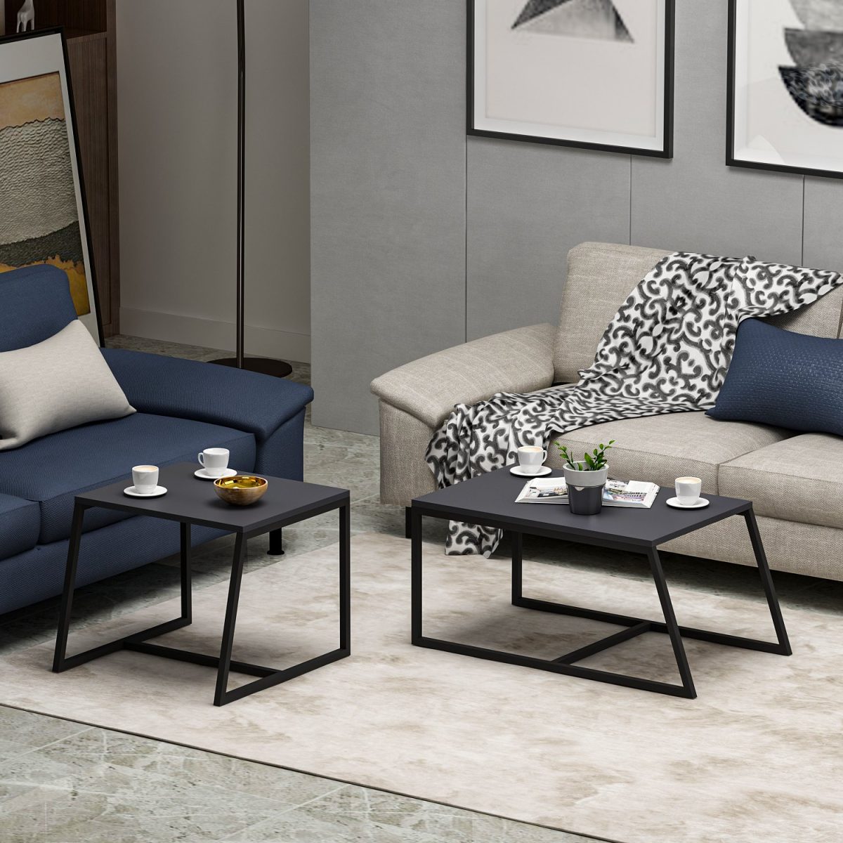 Minimal - Anthracite – Маса за кафе - Image 6