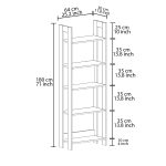 Country - White – Полица за книги - Image 6