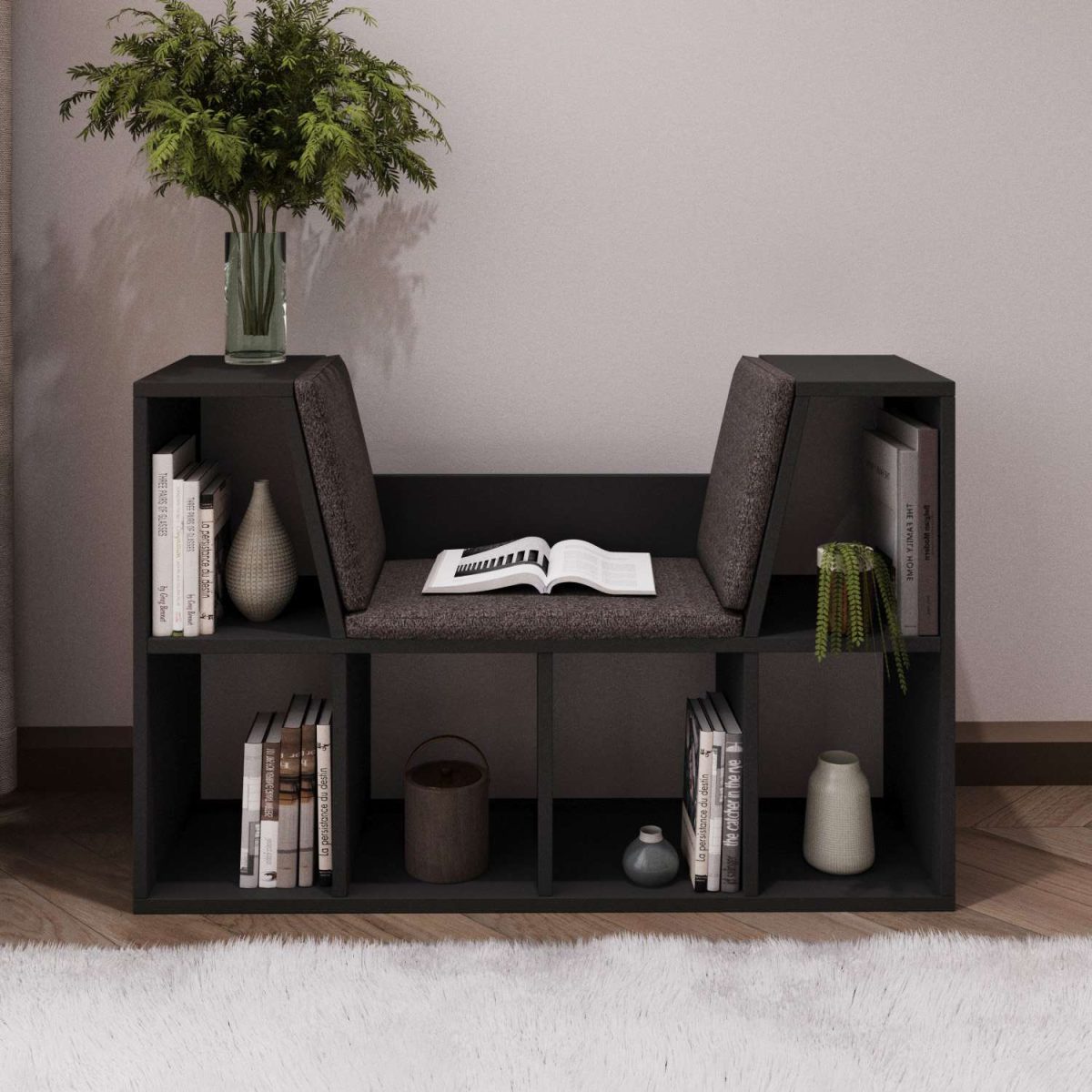 Livora - Anthracite – Полица за книги - Image 2