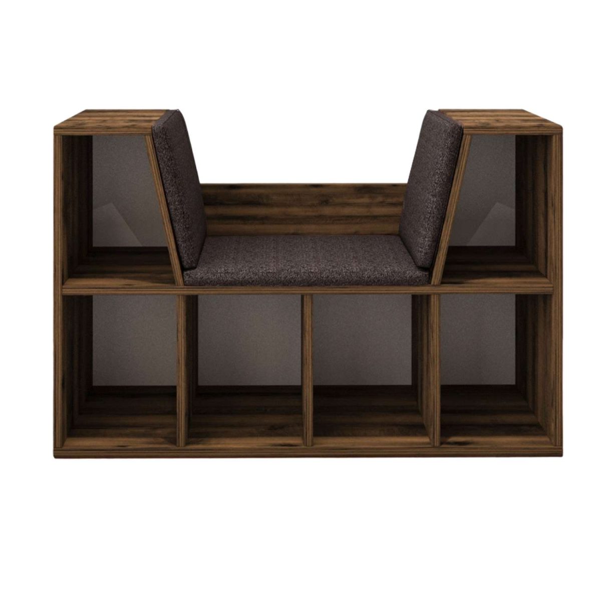 Livora - Rustic Walnut – Полица за книги - Image 4