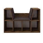 Livora - Rustic Walnut – Полица за книги - Image 4