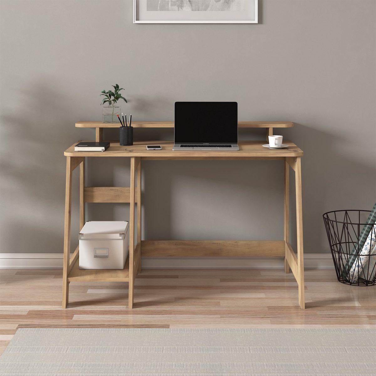 Country - Oak – Канцелариско биро - Image 3