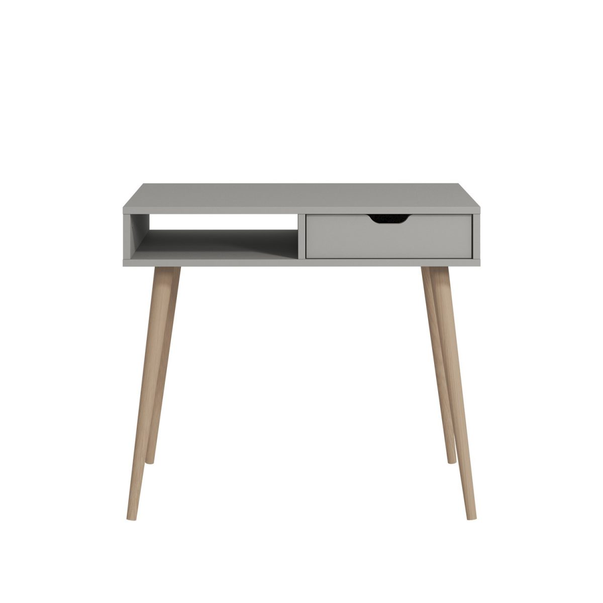 Offer - Grey, Wooden – Канцелариско биро - Image 4