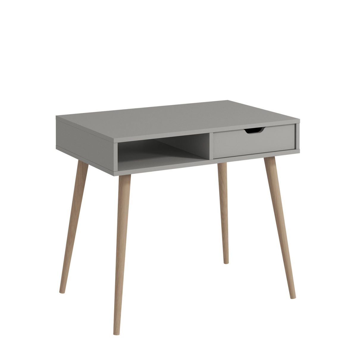 Offer - Grey, Wooden – Канцелариско биро - Image 5