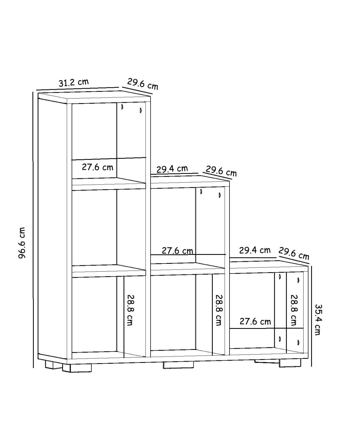 Ç007 - Sapphire – Повеќе наменска комода - Image 7