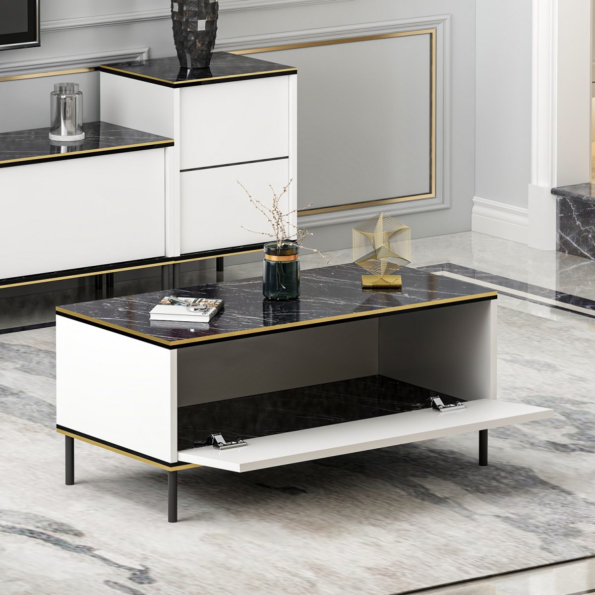 Imaj - White – Маса за кафе - Image 5