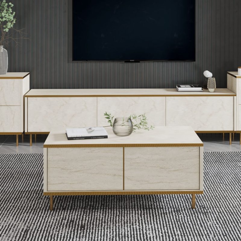 Imaj - Travertine – Маса за кафе