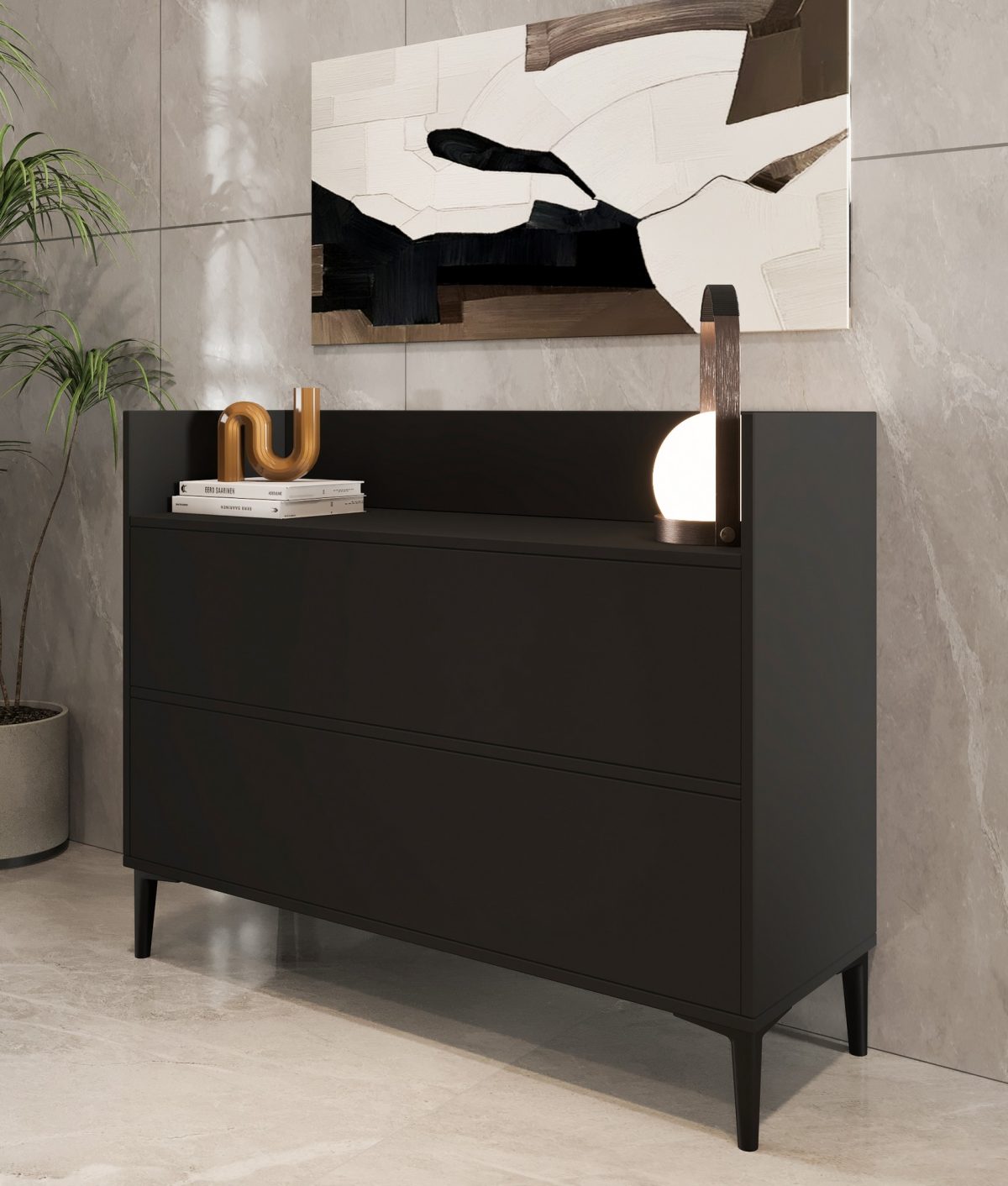 Gale - Anthracite – Повеќе наменска комода - Image 3