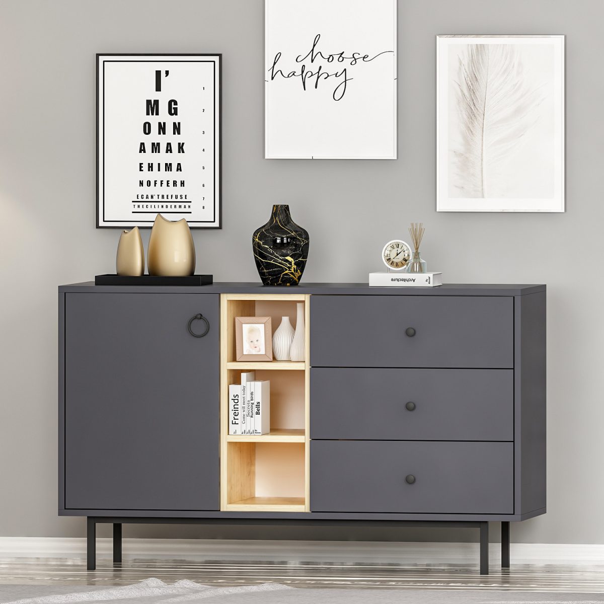 Naturel - Anthracite – Конзола - Image 3