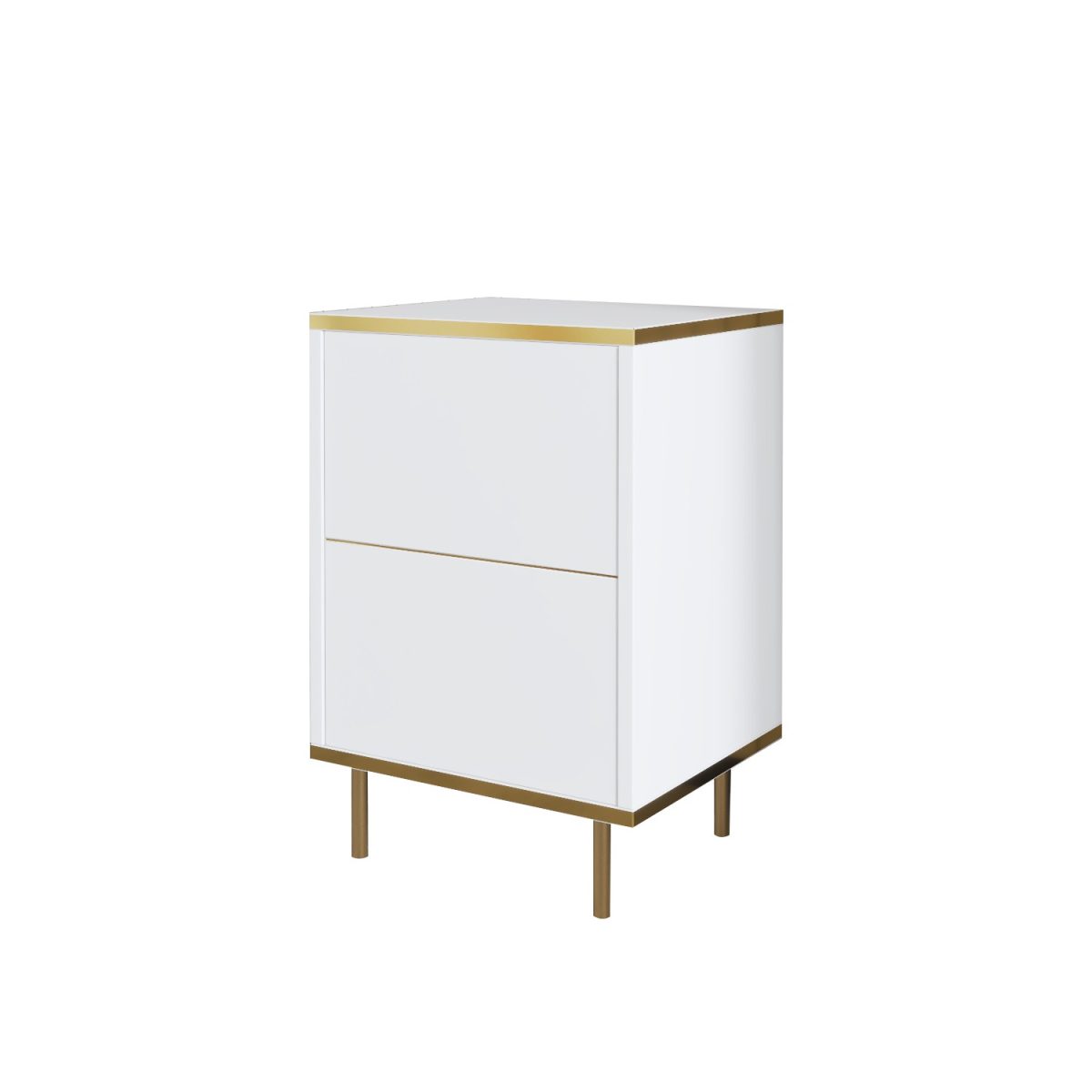 Imaj - White, Gold – Ноќна масичка - Image 5