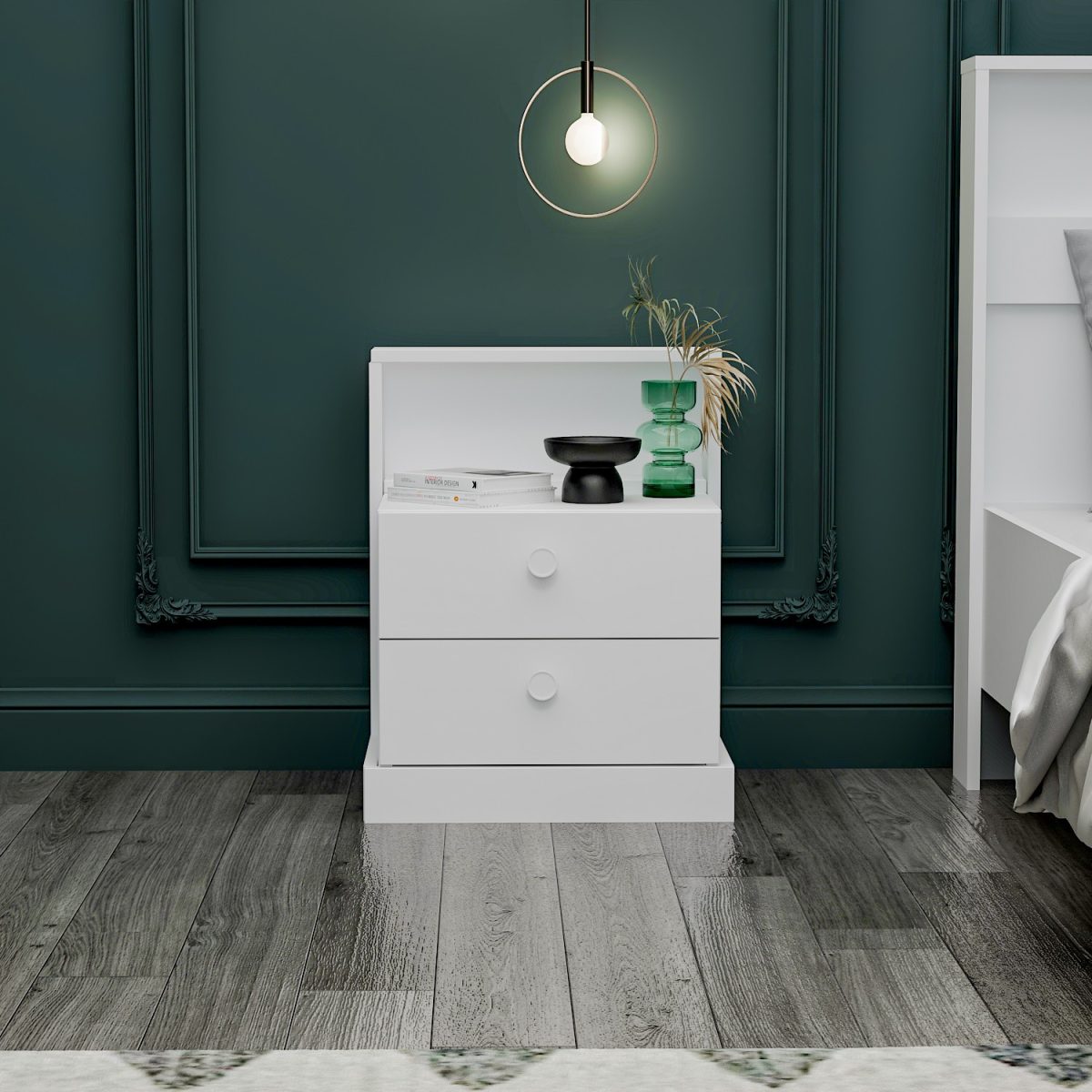 Life - White – Ноќна масичка - Image 2