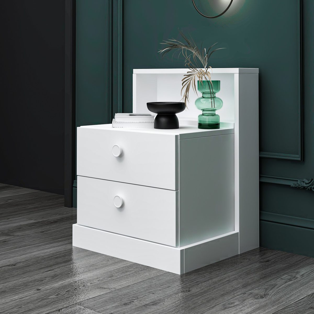 Life - White – Ноќна масичка - Image 3