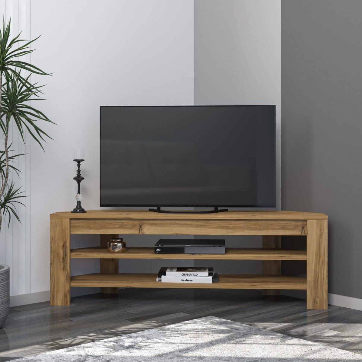 Corner - Oak – ТВ комода - Image 2